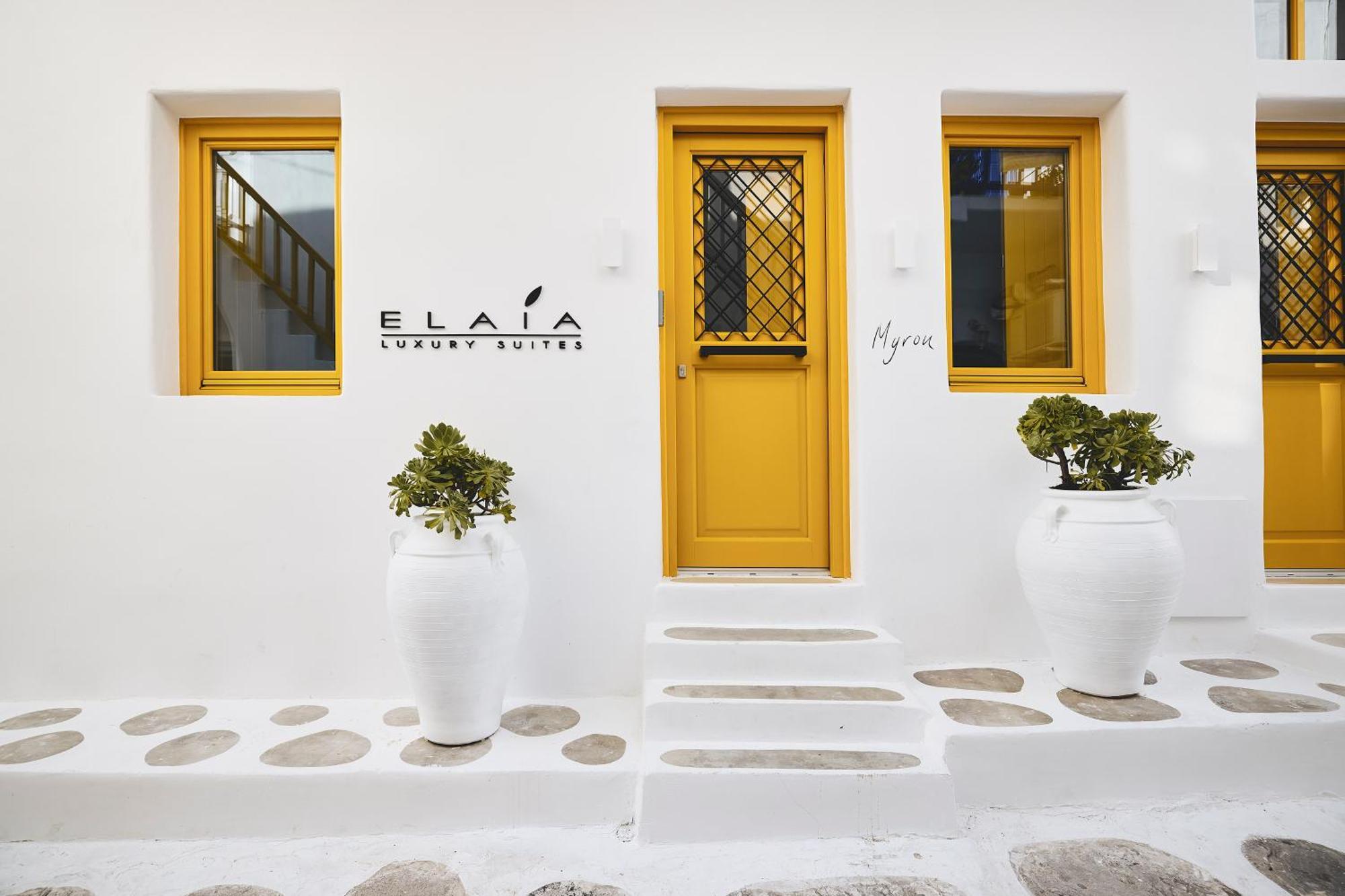 Elaia Luxury Suites Mykonos Mykonos Town Екстериор снимка
